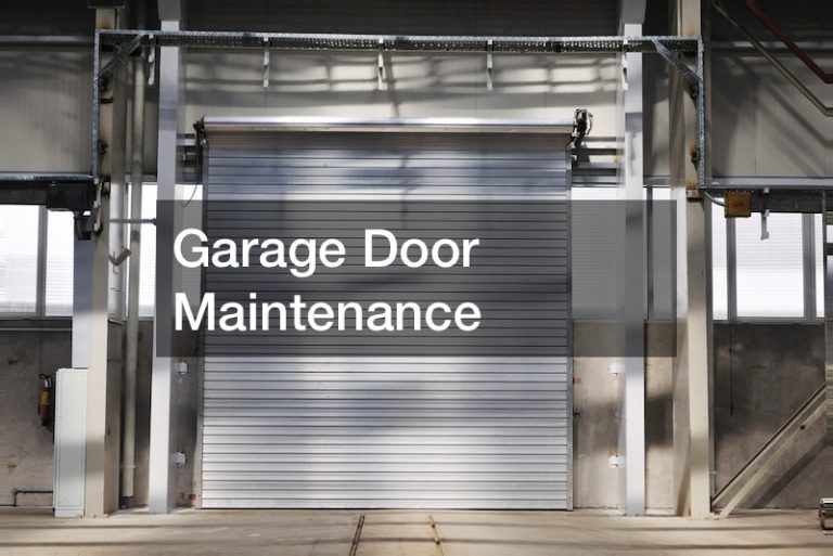 Garage Door Maintenance