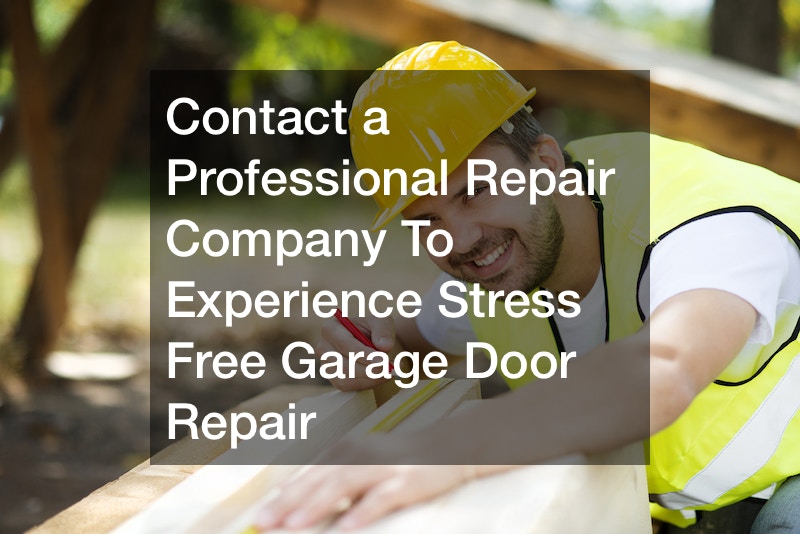 stress free garage door repair