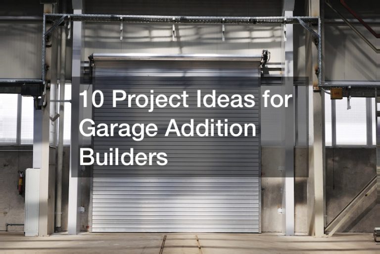 10 Project Ideas for Garage Addition Builders