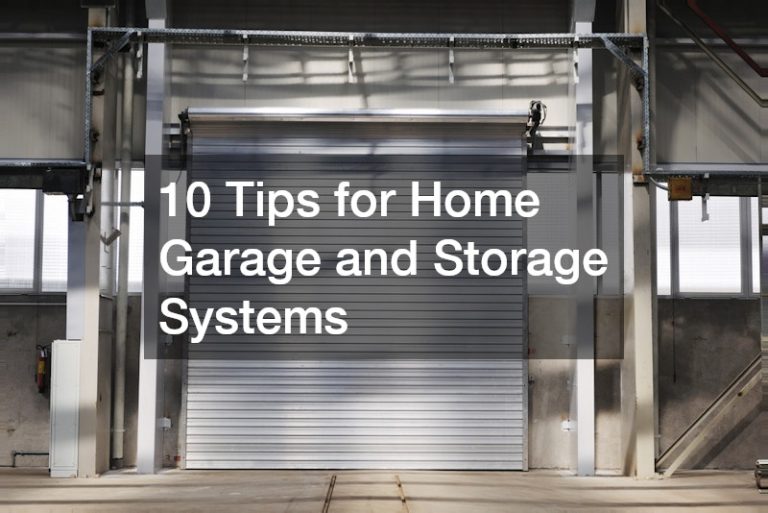 10 Tips for Home Garage and Storage Systems