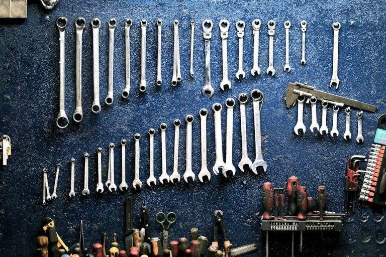 a lot of repair tools